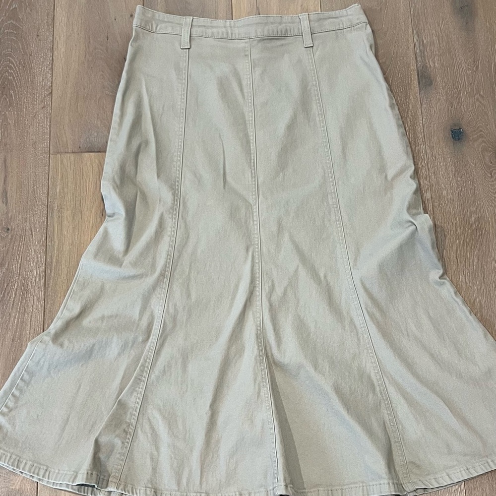 Jean Beige Skirt